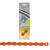 Algopix Similar Product 6 - KMC Z410 Bicycle Chain Orange 112