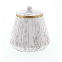 Algopix Similar Product 2 - Benzara Elegant Marble Oval Jar