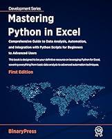 Algopix Similar Product 3 - Mastering Python in Excel