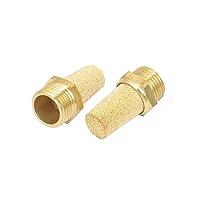Algopix Similar Product 12 - uxcell 38BSP Thread Brass Pneumatic