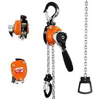 Algopix Similar Product 6 - TKK Mini Chain Hoist 14 Ton 550Lbs 