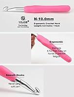 1Pack Size C / 2.5mm Crochet Hook Super Smooth & Ergonomic for Beginner and  A