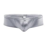 Algopix Similar Product 11 - iEFiEL Mens Shiny Cap Cover Bulge Pouch