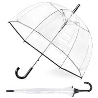 Algopix Similar Product 6 - RONIARE Clear Bubble Umbrellas for Rain