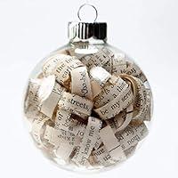 Algopix Similar Product 14 - Antique Bible Christmas Ornament for