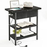 Algopix Similar Product 4 - Fixwal End Table with Charging Station