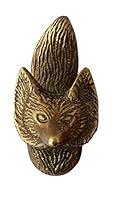 Algopix Similar Product 5 - Set of 4 Metal Fox Knobs  Decorative