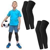 Algopix Similar Product 2 - PLMMOUT 2 Pairs Leg SleevesLong Leg