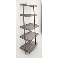 Algopix Similar Product 5 - Benzara Grand Gray Opulent Leaning Shelf