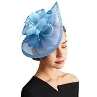 Algopix Similar Product 18 - DRESHOW Women Fascinator Hats Tea Party