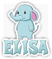 Algopix Similar Product 11 - Elisa Elephant Sticker Large 14x98
