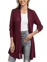 Algopix Similar Product 20 - iClosam Women Cardigans Casual Long