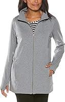 Algopix Similar Product 7 - Coolibar UPF 50 Womens Cruise Jacket