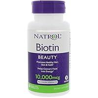 Algopix Similar Product 17 - Pastillas De Biotina De Maxima Potencia