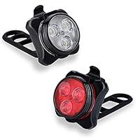 Algopix Similar Product 8 - USB Rechargeable Bike Lights Set Akale
