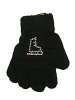 Algopix Similar Product 17 - Rhinestone Ice Skate Logo Gloves