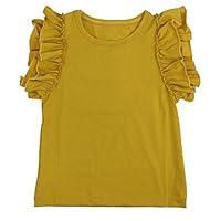 Algopix Similar Product 5 - Wennikids Little Girls Double Ruffle