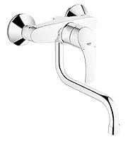 Algopix Similar Product 15 - GROHE 31391002 Eurosmart Kitchen Mixer