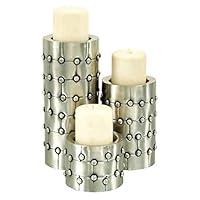 Algopix Similar Product 11 - Benzara BM120141 Silver Finish Metal