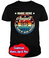 Algopix Similar Product 4 - Custom Name Month  Year 46th Birthday