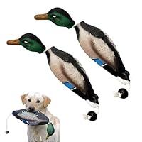 Algopix Similar Product 19 - fingig 2 Pcs Duck Dummy Bumper Toys for