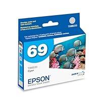 Algopix Similar Product 9 - EPSON 69 DURABrite Ultra Ink Cyan For