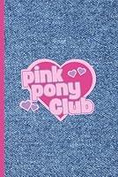 Algopix Similar Product 3 - Pink Pony Club Notebook  6x9 journal