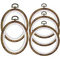 Algopix Similar Product 19 - 5 Pack Embroidery Hoops Set  8 9