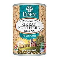 Algopix Similar Product 11 - Eden Organic Great Northern Beans 15