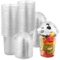 Algopix Similar Product 1 - 12 oz Clear Plastic Dessert Cups with