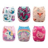 Algopix Similar Product 10 - Babygoal Baby Cloth Diapers One Size