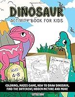 Algopix Similar Product 19 - Dinosaur Activity Book For Kids Fun