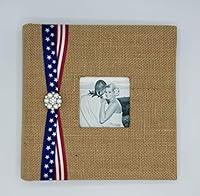 Algopix Similar Product 3 - American Flag Photo Album  Holds 160