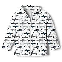 Algopix Similar Product 2 - TUONROAD Junior Girls Black White Shark
