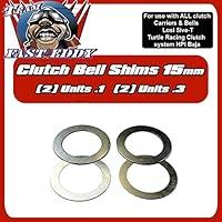 Algopix Similar Product 1 - FastEddy Bearings 15mm Clutch Bell Shims