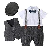 Algopix Similar Product 15 - IDOPIP Baby Boy Gentleman Outfit Formal