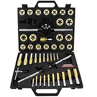 Algopix Similar Product 16 - ELUMPLUS SAE/Metric Tap and Die Set