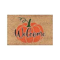 Algopix Similar Product 10 - 1 PCS Welcome Door Mat Pumpkin Floor