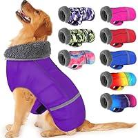 Algopix Similar Product 9 - Dogcheer Warm Dog Coat Fleece Collar