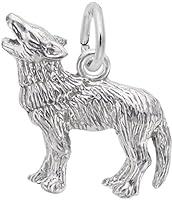 Algopix Similar Product 7 - Rembrandt Charms Sterling Silver Wolf