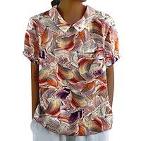 Algopix Similar Product 6 - 2024 Summer Linen Shirts for Women