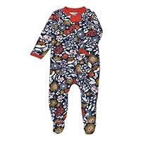 Algopix Similar Product 3 - HonestBaby Footed Sleep  Play Pajamas