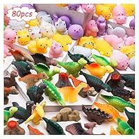 Algopix Similar Product 15 - 80 PCS Mochi Squishy ToysKawaii