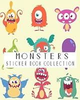 Algopix Similar Product 20 - Monsters Sticker Book Collection Blank