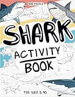 Algopix Similar Product 10 - Shark Activity Book for Kids 510 A