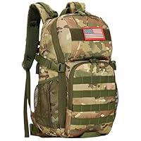 Algopix Similar Product 11 - gulimirror Camo Backpack 30L Military