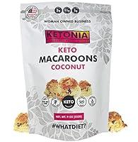 Algopix Similar Product 1 - Keto Coconut Macaroons  Healthy Snacks
