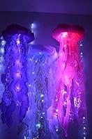 Algopix Similar Product 20 - Light up hanging jellyfish decor with
