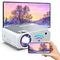 Algopix Similar Product 9 - BOMAKER HD WiFi Mini Projector Native