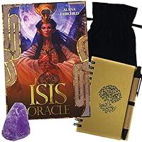 Algopix Similar Product 13 - Isis Oracle Deck Set with Tarot Bag